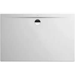 Kaldewei SUPERPLAN ZERO EXTRAFLACH Duschfläche 1000x1100x20 mm, manhattan, bodeneben, seitlicher Ablauf