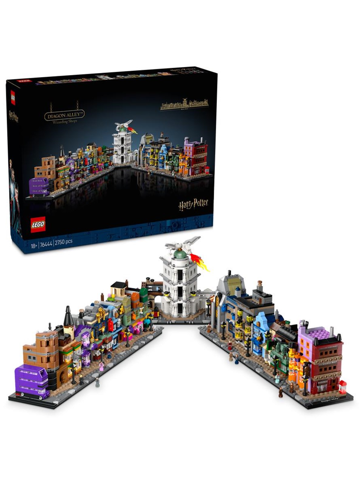 LEGO Harry Potter 76444 Die Zauberläden der Winkelgasse