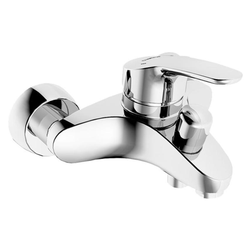 Hansa Armaturen GmbH Wannen-Hebelmischer Hansamix Aufputz S-Anschlüsse verchromt (01742183)