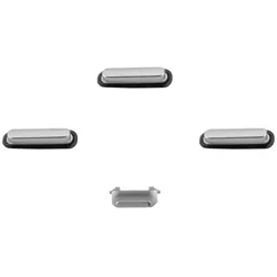 Tasten-Set (Lautstärke+ - , Lautlos, Power), passend für iPhone 6 Plus, schwarz