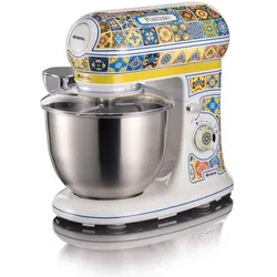 Ariete 1588 Küchenmaschine Positano, Küchenmaschine, Mehrfarbig, Blau, Gelb