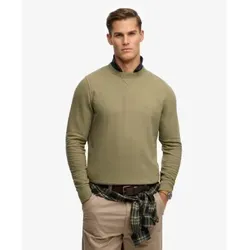 Superdry für Herren. M2014044B Grünes Classic Essential Sweatshirt (XL), Lässig, Baumwolle