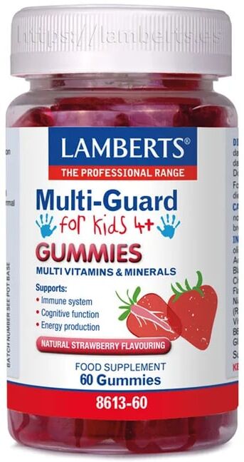 Lamberts Multi-Guard For Kids Gummies 60 Gominolas Fresa