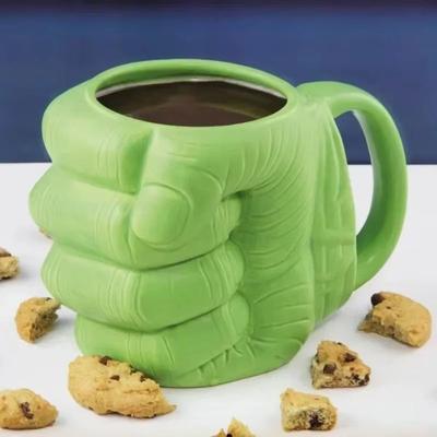 Retailers Go The Incredible Hulk Fist Mug Perfect For Tea, Coffee And Beverages The Incredible Hulk Fist Mug Perfect For Tea, Coffee And Beverages