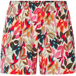 Tchibo - Shorts - Damen - Gr. S - creme/print
