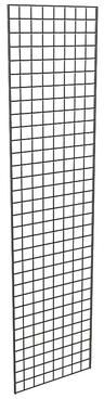 Econoco Grid Panels for Any Retail Display, 2' Width x 8' Height, 3 Grids Per Carton (Black)