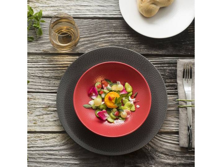 Coffret 6 assiettes salade et pâtes D19cm
