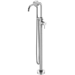 Steinberg Serie 100 Wannenarmatur 1001166 freistehende Montage, chrom