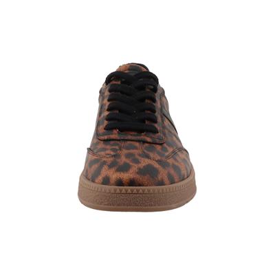 Trainingsschuh TOM TAILOR "Tom Tailor Sneakers Low", Damen, Gr. 41, braun (braun, multicolor), Polyurethan, Schuhe