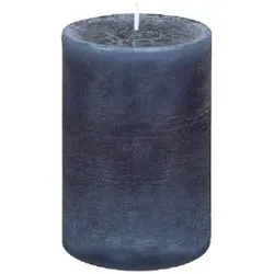 Jaspers Kerzen Stumpenkerze Rustic Petrol 15 x Ø 8 cm, Kerze in Premium Qualität, durchgefärbte Kerze für Hochzeit, Deko, Weihnachten, Adventskranz