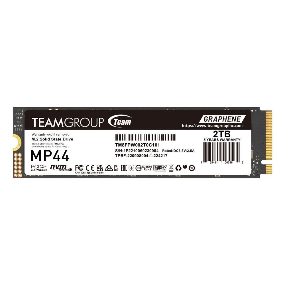 Team Group MP44 M.2 PCIe 4.0 SSD - 2 TB TM8FPW002T0C101