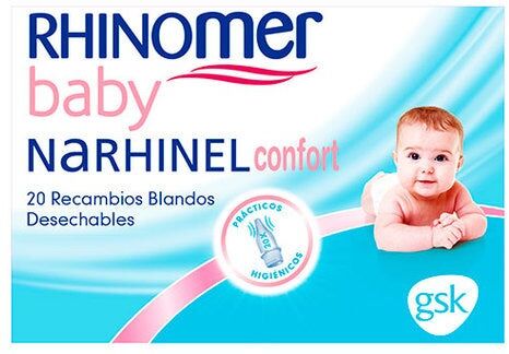 NARHINEL Aspirador Nasal Confort Baby Recambio Desechable