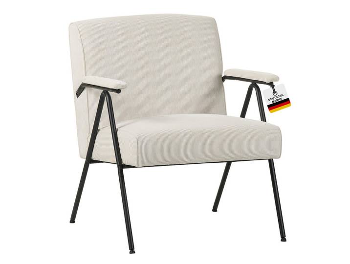 Albatros Relaxsessel Stanford, Beige, 64x71x79 cm, Wohnzimmer, Sessel, Polstersessel