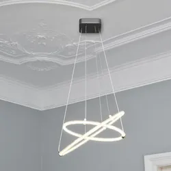 Osram Pendelleuchte Decor Celestio in Anthrazit / Transparent 3-stufige dimmbar mit warmweißem Licht - imposantes Filament-Design