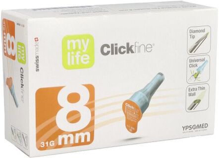 Clickfine Universal 8 Kanülen 0,25x8 mm