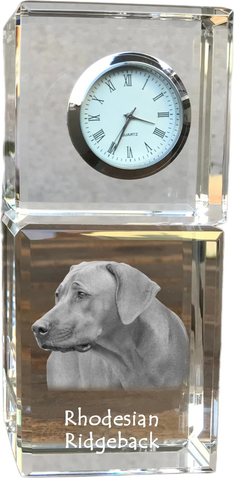 Art-Dog Klok Rhodesian Ridgeback voor op tafel