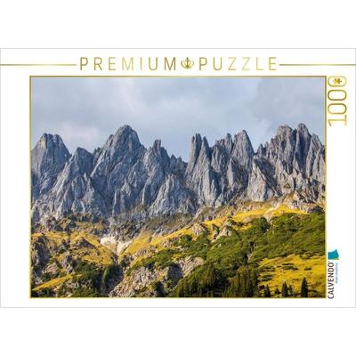 CALVENDO Puzzle Der Gamsleitenkopf und die Mandlwände | 1000 Teile Lege-Größe 64x48cm Foto-Puzzle für glückliche Stunden, Game von , Calvendo Puzzle