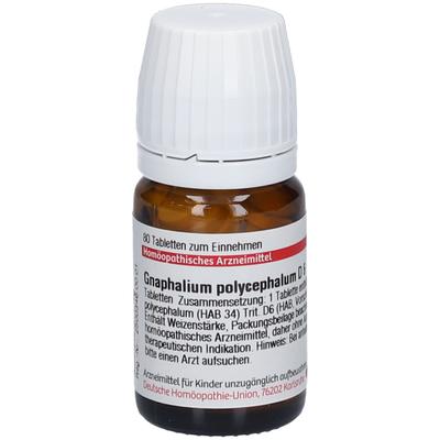 Gnaphalium Polycephalum D 6 Tabletten 80 St