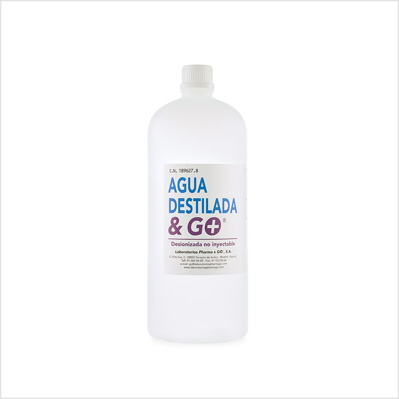 Laboratorios Pharma&Go; Distilled Water & Go 1000 ml