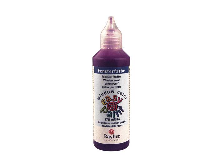 Rayher Window-Color Easy Paint Rot 80 ml