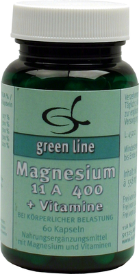 11 A Nutritheke GmbH MAGNESIUM 11 A 400+Vitamine Kapseln 33.5 g 09899568