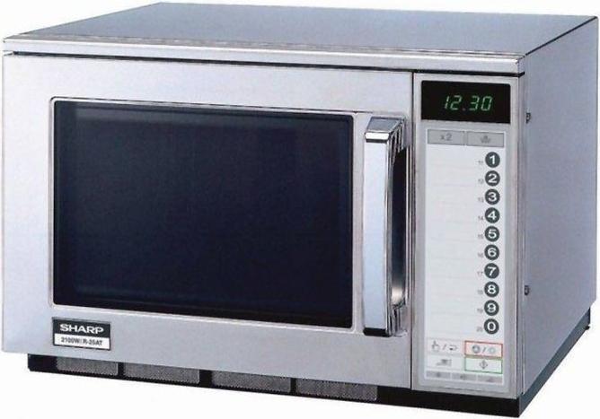 Sharp Home Appliances R25AT, Arbeitsplatte, Solo-Mikrowelle, 20 l, 2100 W, Eingebautes Display, Berührung