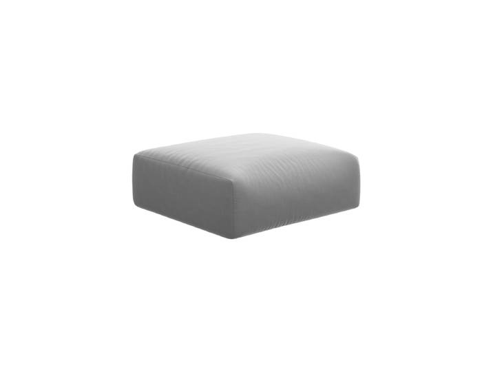 Design Sitzpouf Clau Samt Grau chosen by Bloomingloft