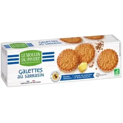 Le Moulin du Pivert Butterkekse mit Buchweizenmehl bio