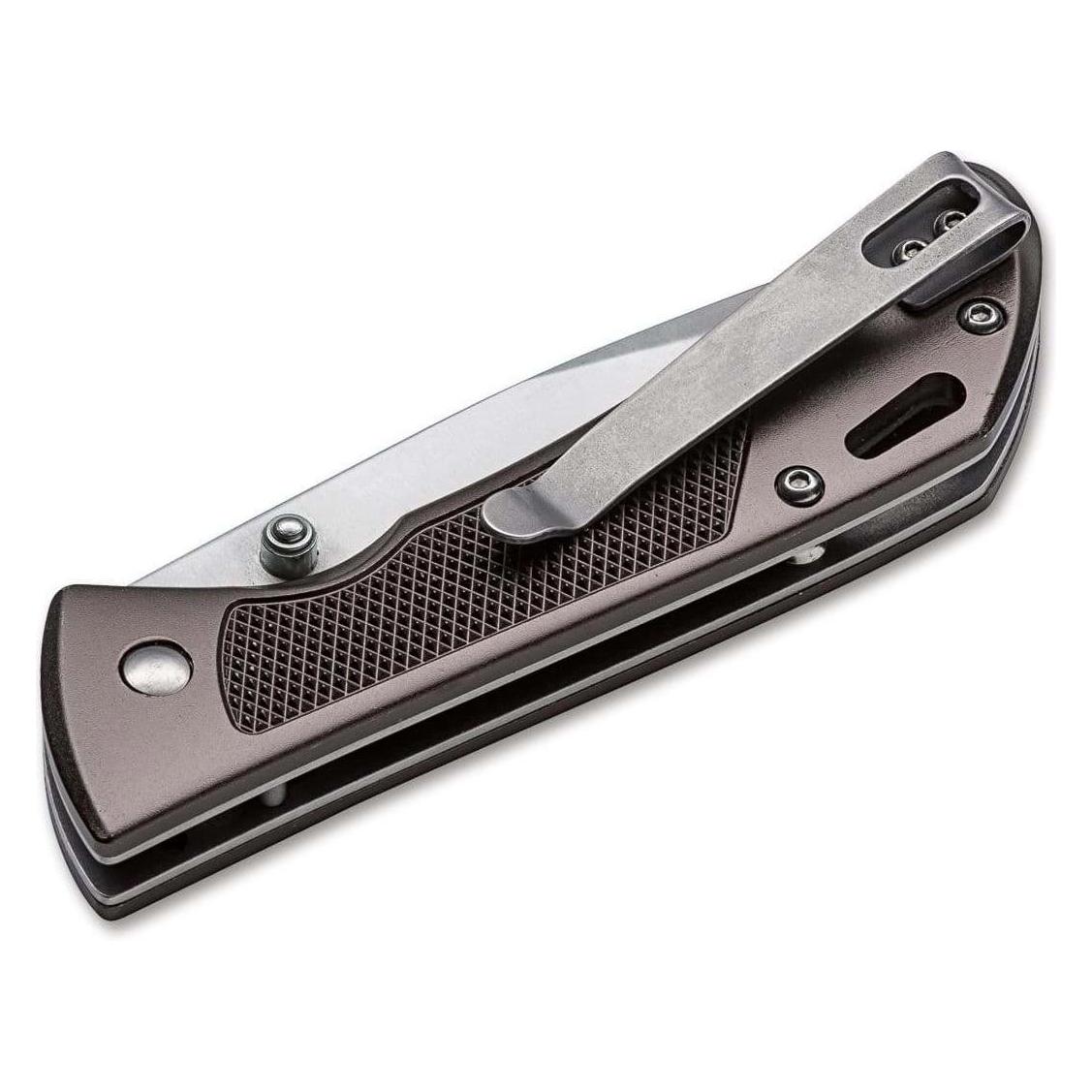 Böker Advance Checkering Dark Bronze (8.50 cm) (01RY303)