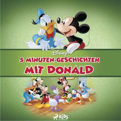 Disney: 5 Minuten Geschichten mit Donald - Walt Disney, Audio, 9788727326276