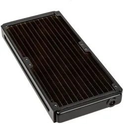 MagiCool Xflow Copper Radiator II (120 mm), Wasserkühlung Radiator, Schwarz