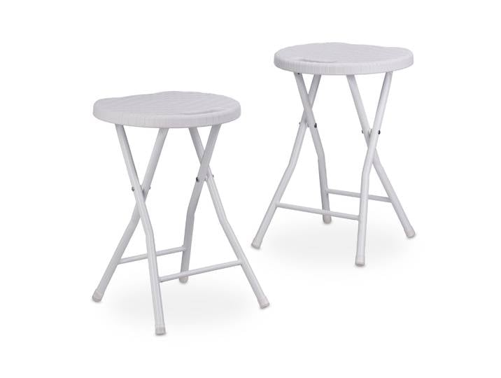 Klapphocker BASTIAN Weiss