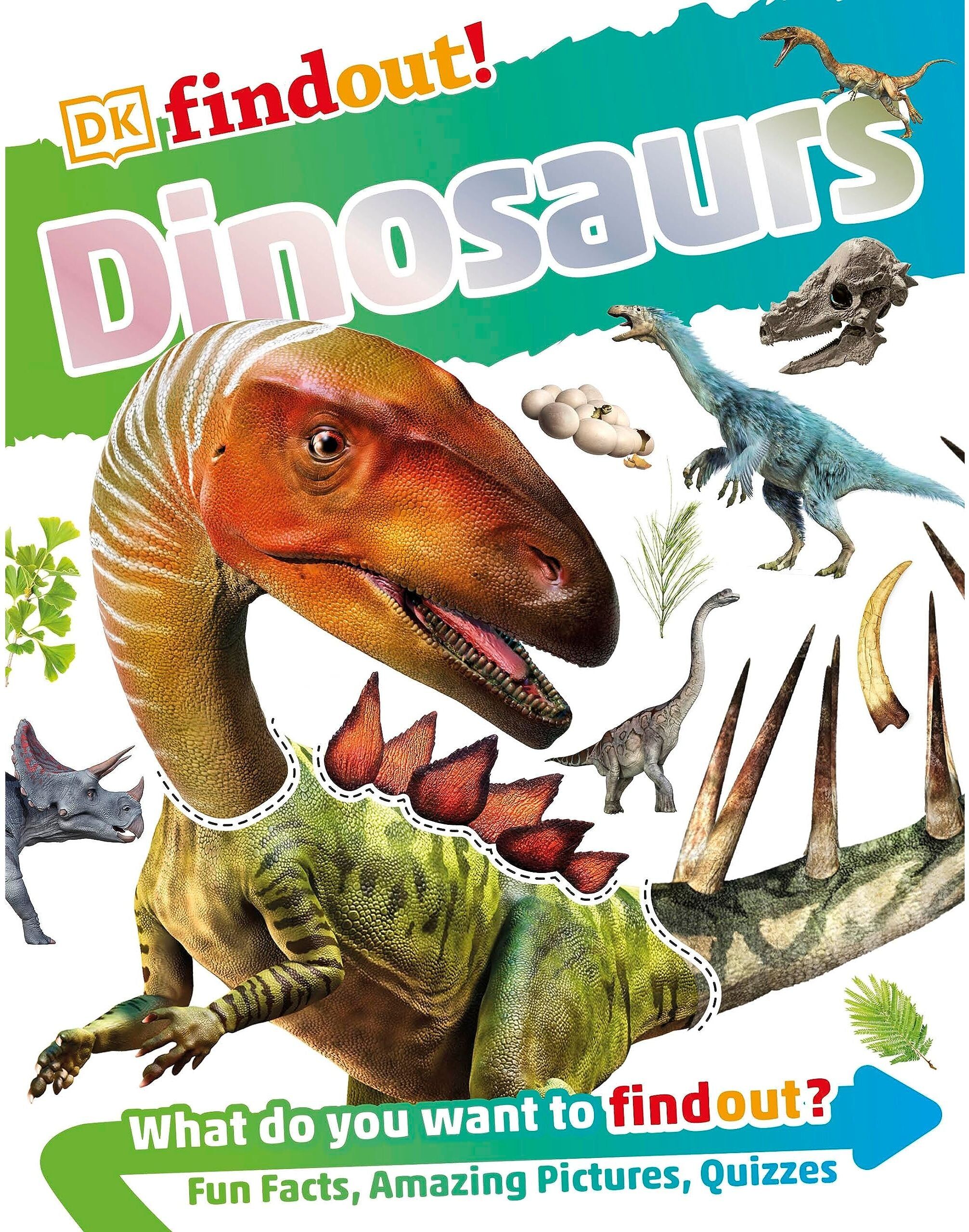 DKfindout! Dinosaurs – Interactive Visual Guide to Prehistoric Creatures for Kids
