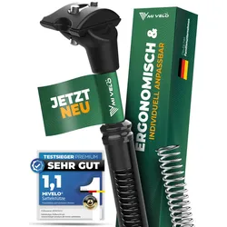 Sattelstütze mit Federung & Stoßdämpfung für mehr Fahrkomfort - 30.9mm - Bestseller,oft gekauft,Zubehör