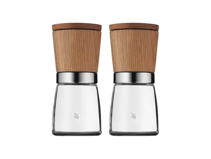 WMF Set de moulins à épices Ceramill Chêne-Verre