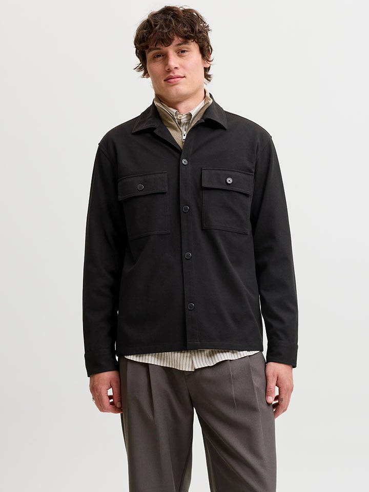 Jack & Jones Hemd in Schwarz - XXL