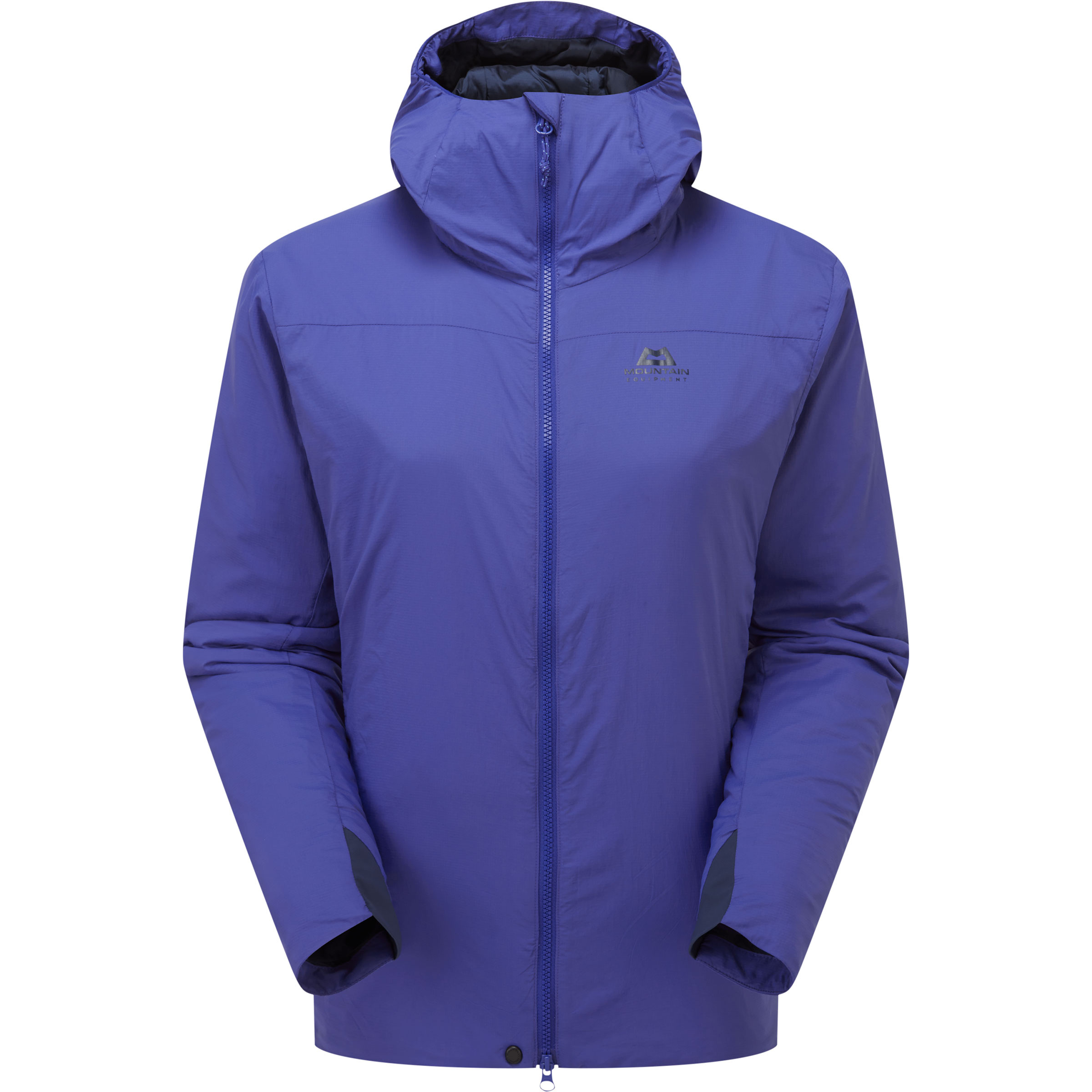 Mountain Equipment Intra Damen Isolationsjacke blau Größe XS Camping Winddicht Wasserabweisend