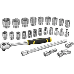 STANLEY FATMAX STAK 1/2 Zoll Steckschlüssel Set 26-teilig im großen STAK Koffer - FMMT98103-1