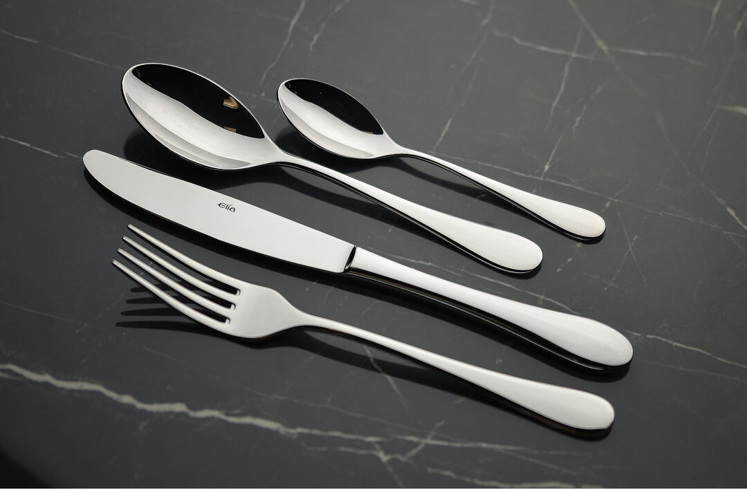 Elia Tide Stainless Steel Cutlery Set , Service for 6 Silver 24