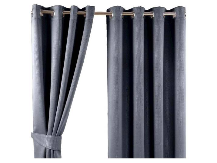 VERDUNKELUNGSVORHÄNGE Fischgrät mit Thermo-Funktion, Ösen 228/228 cm