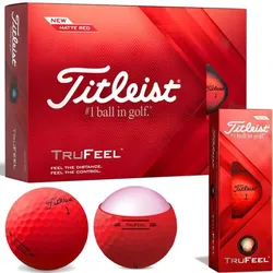 Titleist TruFeel 23 12er Pack rot