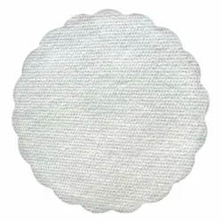 VEPATIM 400x Tassenuntersetzer Glasuntersetzer Airlaid O 9cm weiß