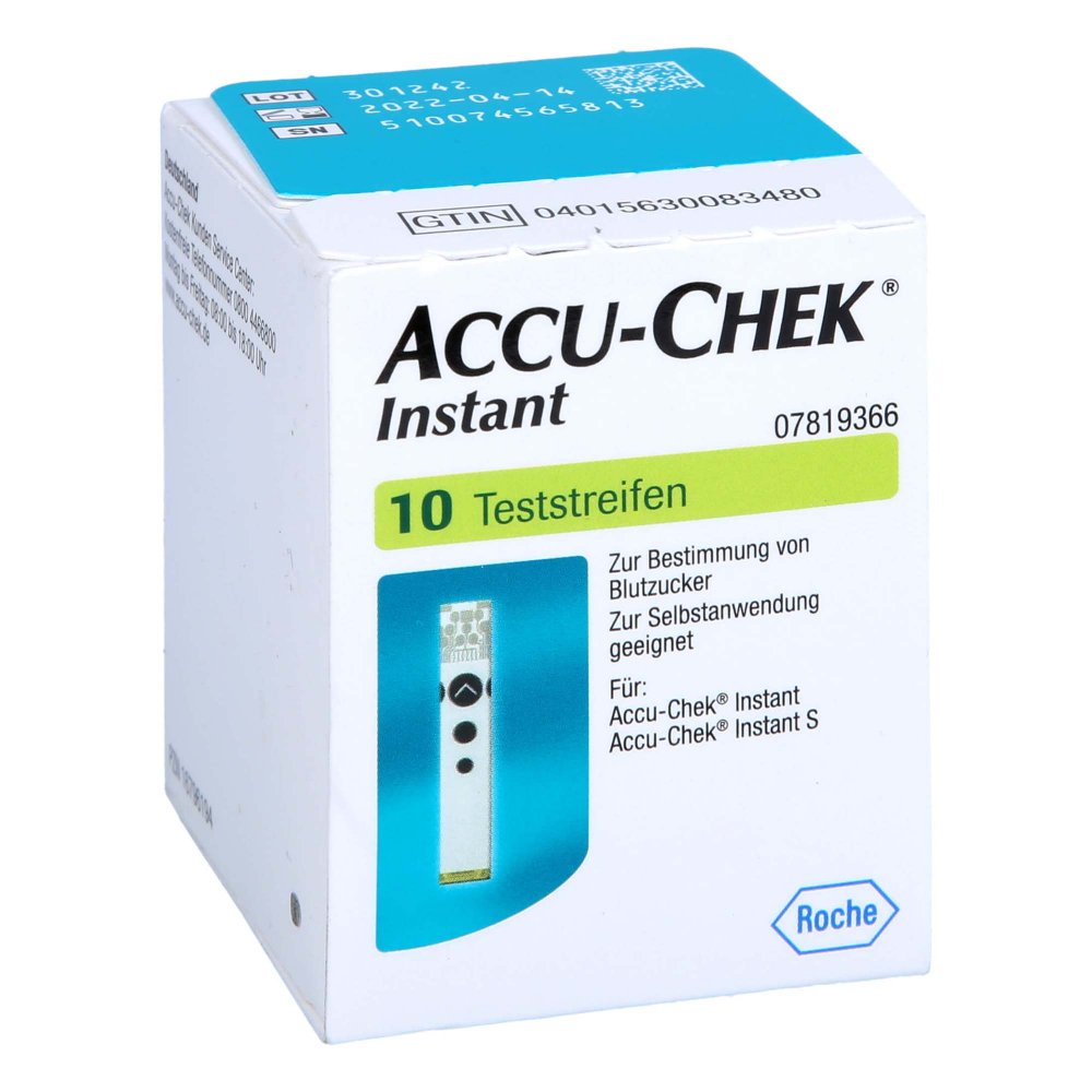 Roche Diagnostics Deutschland GmbH Accu Chek Instant Teststreifen 16796194