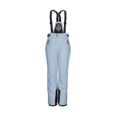 Skihose KILLTEC "KSW 213 GRLS SKI PNTS", Mädchen, Gr. 140, Normalgrößen, blau, Obermaterial: 100% Polyester.Futter: 100% Polyester.Füllung: 100% Polyester, Hosen Skihose, Wasserdichte, atmungsaktive Skihose mit verstellbarer Taille
