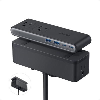 soundcore Anker Nano Power Strip (10-in-1, 70W, Clamp)