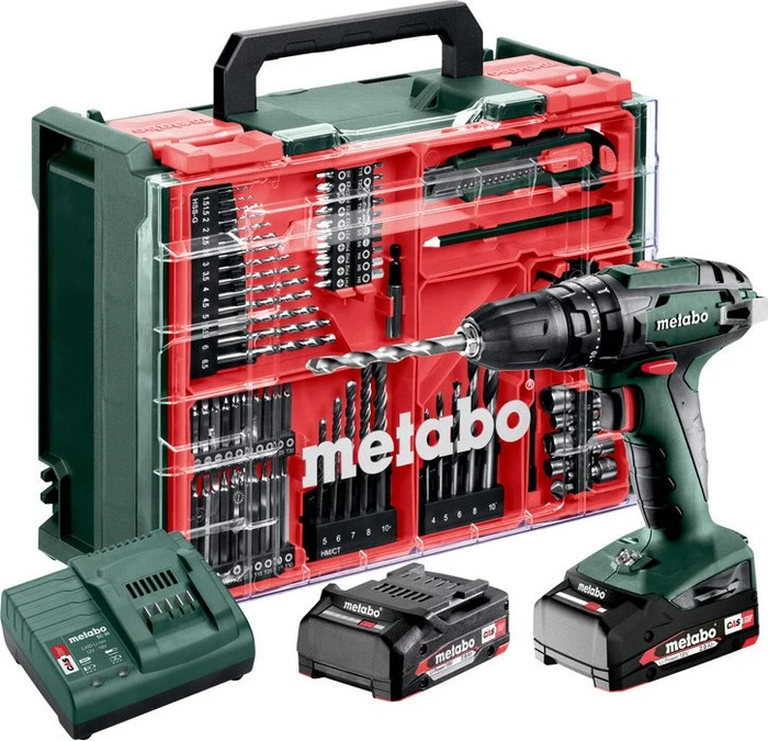 METABO Akku-Schlagbohrmaschine SB 18 Set MD2 × 2Ah