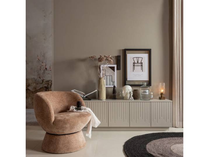 Shuffle draaifauteuil naturel