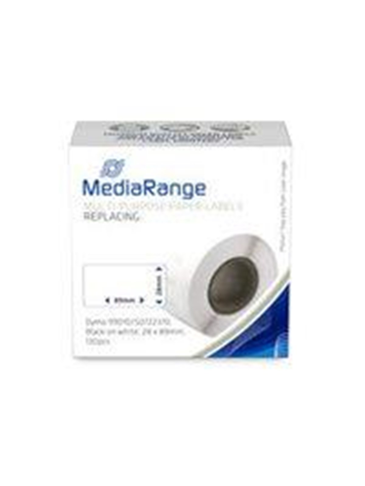 MediaRange - labels - 130 label(s) - 28 x 89 mm (alternative for: DYMO 99010 DYMO S0722370)