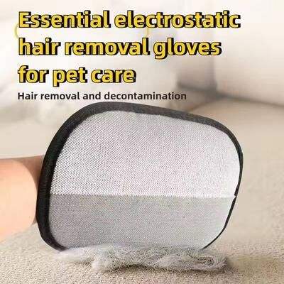 Inspired Living Pet Ease Reusable Pet Hair Removal Glove, Static Fur Brush & Hair Remover For Dogs & Cats 1pc
