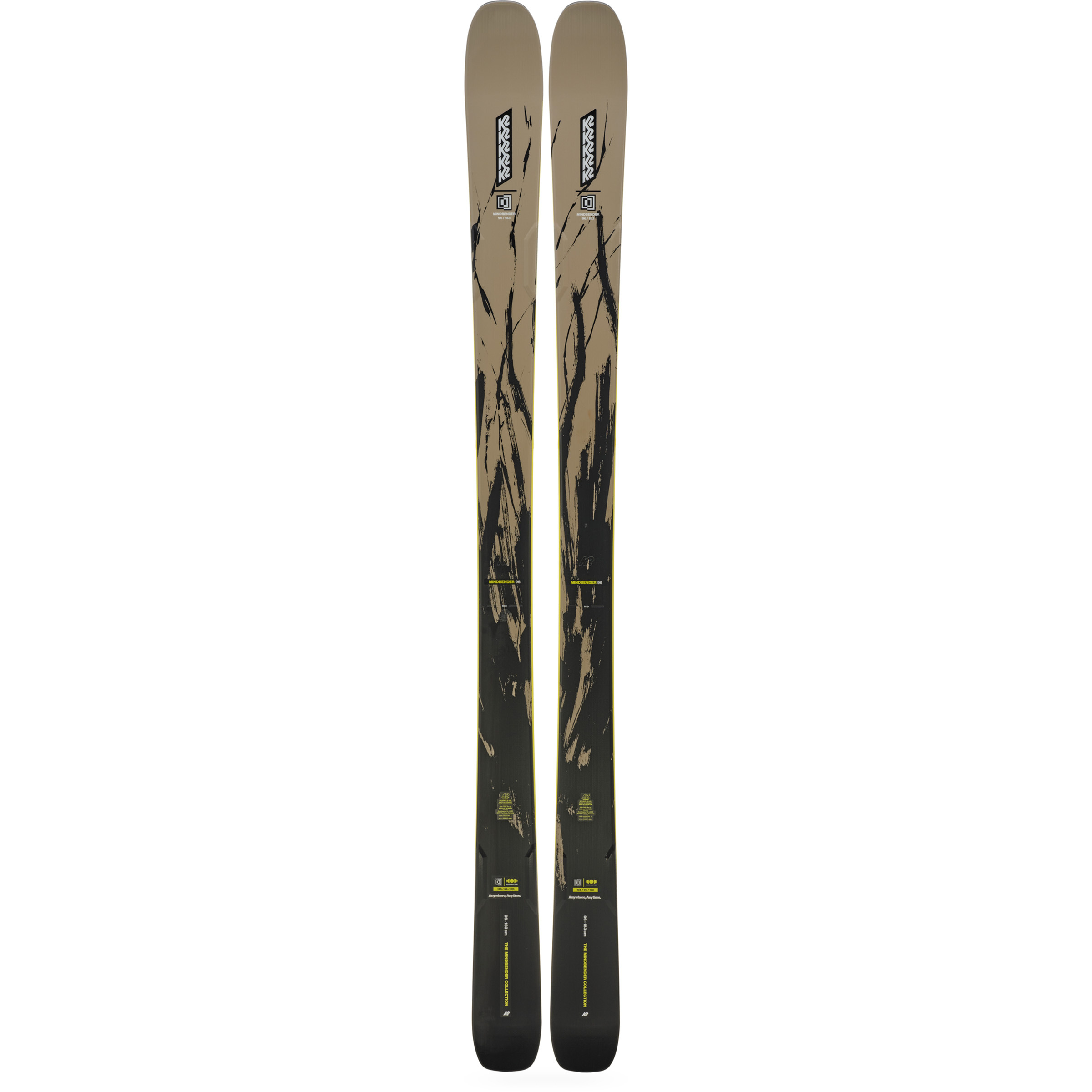 K2 Mindbender 96 Freerideski 26/27 Ski weiss Größe 173CM Freeride